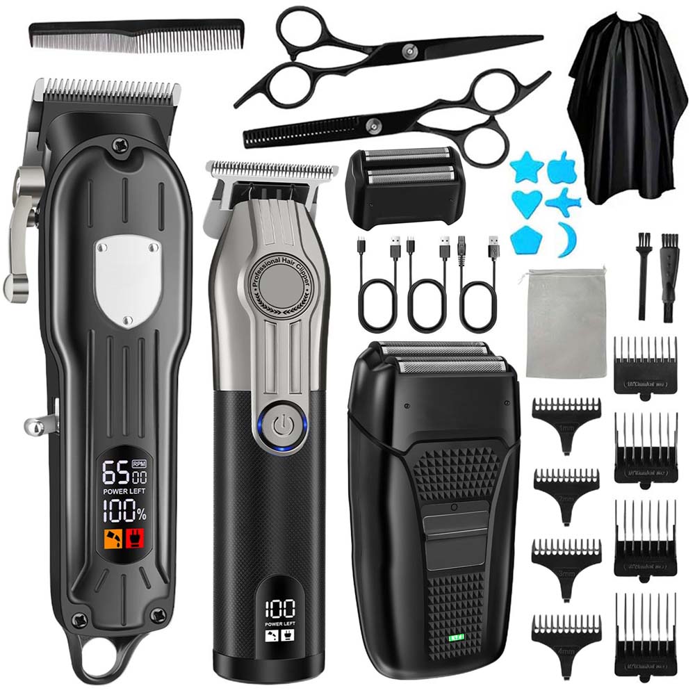Men'S Grooming Product - Professional Hair Clipper Set for Men,