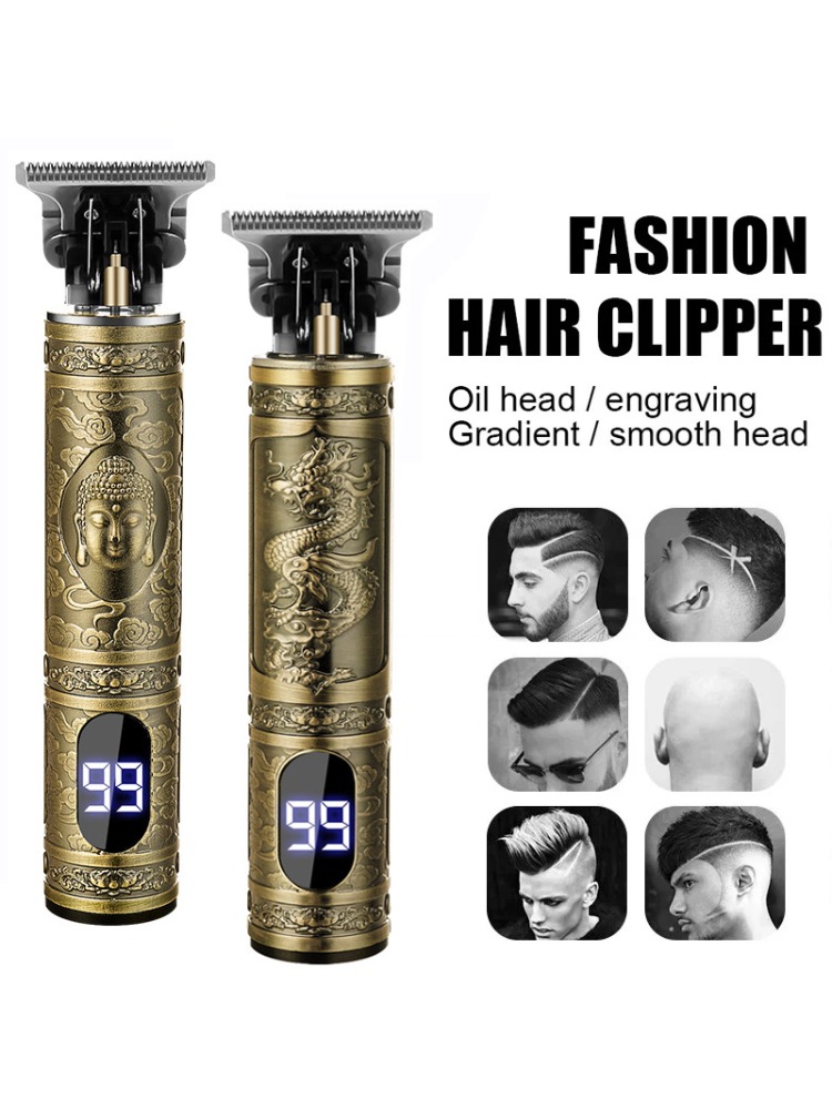 Beard Trimmer Cordless - T9 Washable Hair Trimmer Men Cordless