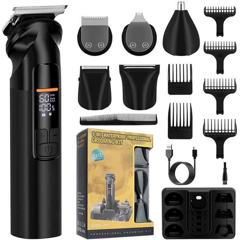 Men'S Grooming Hair And Body Wash - Mens Body Hair Trimmer 4 in