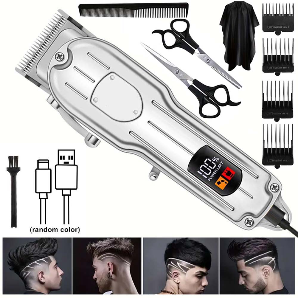 Professional Hair Clippers for - Beard Trimmer Cordless recension och pris