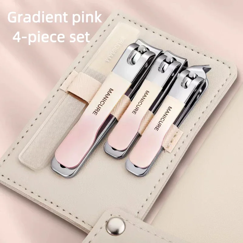 4 Pcs Men/Women Nail Clippers  - Mens Grooming Travel Kit recension och pris