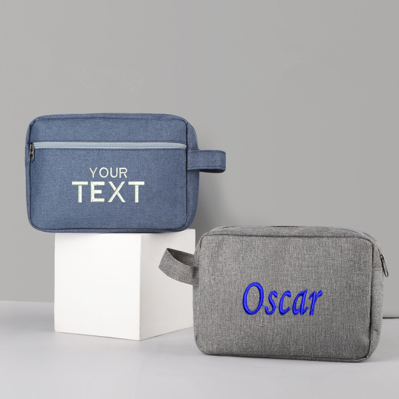 Custom Embroidery Name Man Was - Mens Grooming Kit Case recension och pris