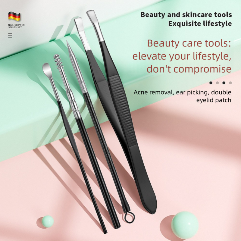 18pcs Manicure Pedicure Set, P - Mens Grooming Kit Case recension och pris