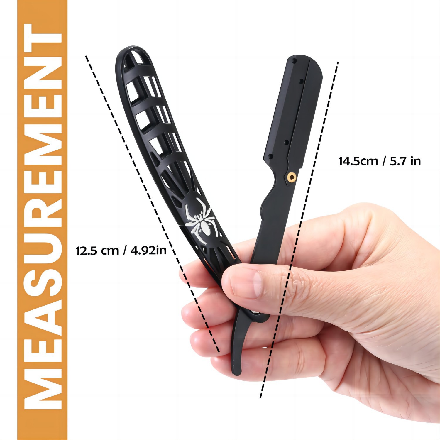 Manual shaver, stainless steel - Men'S Grooming Eyebrow Trimming recension och pris