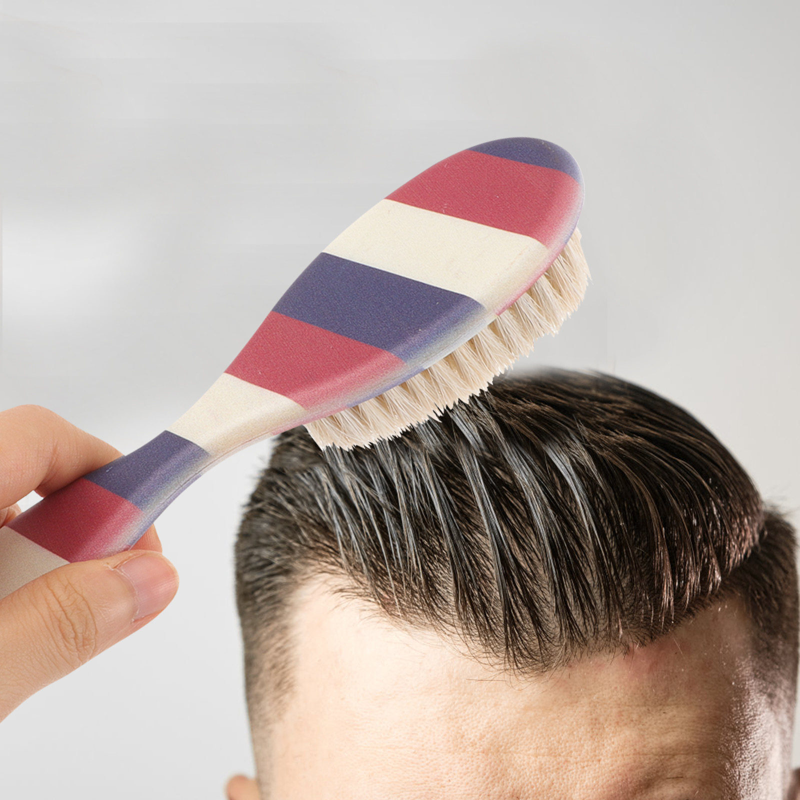 Professional Salon Beard Brush - Mens Grooming Barber recension och pris