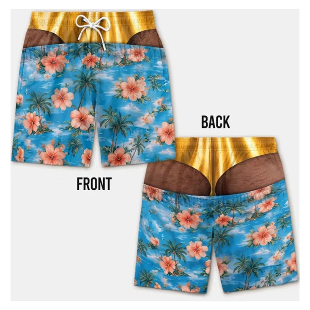 Men Fun Hip Print Swim Trunks, - Men'S Grooming Product recension och pris