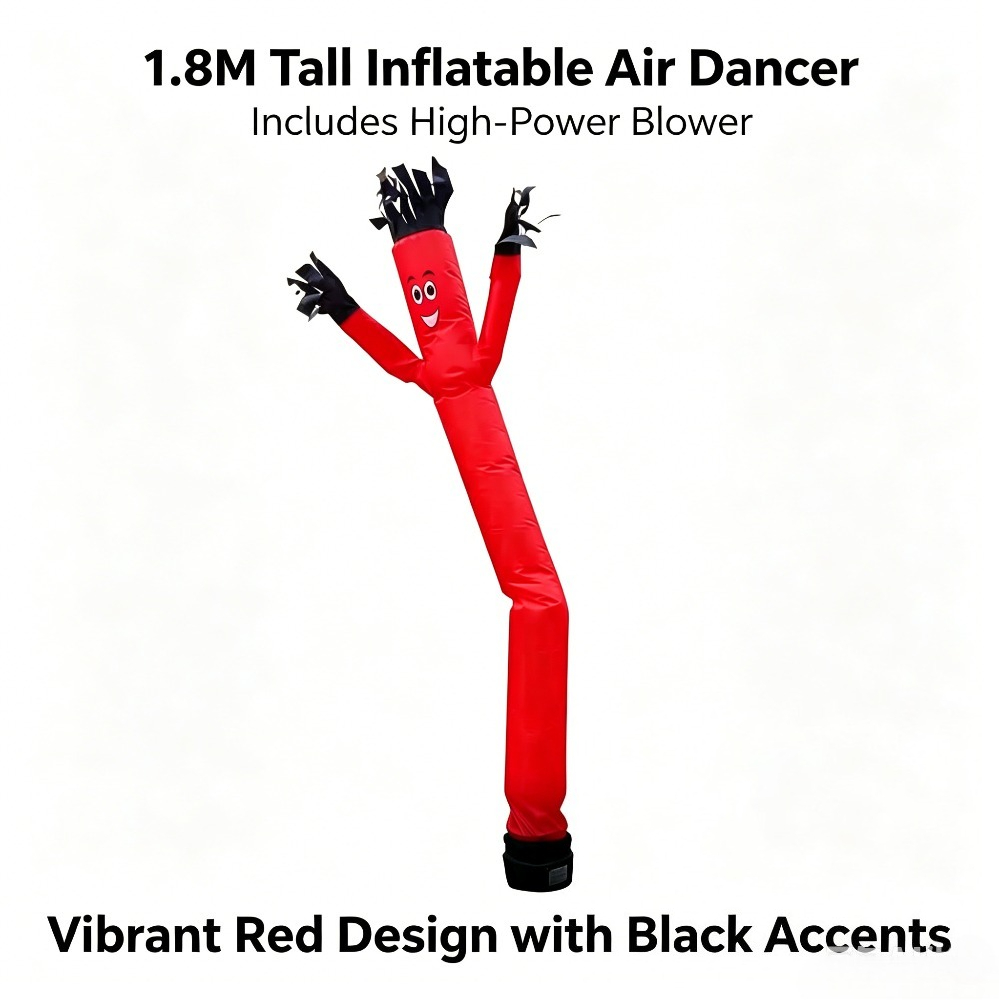1.8m Small Inflatable Dancing  - Men'S Grooming House recension och pris