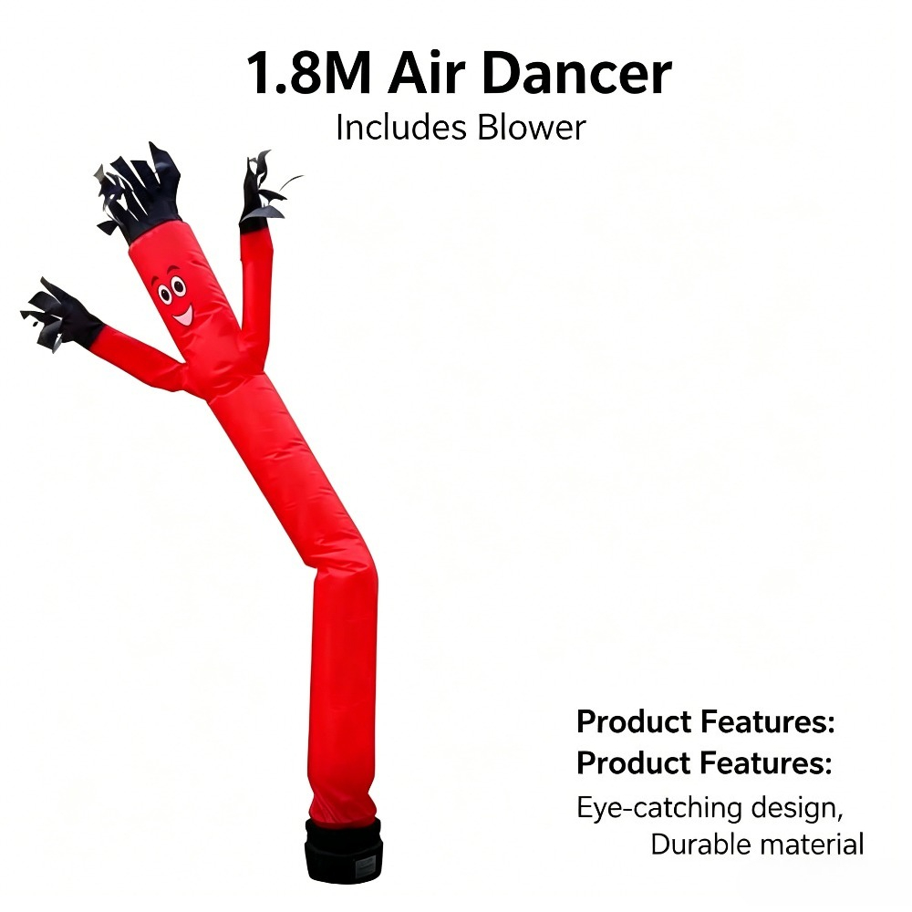 1.8m Small Inflatable Dancing  - Men'S Grooming House recension och pris