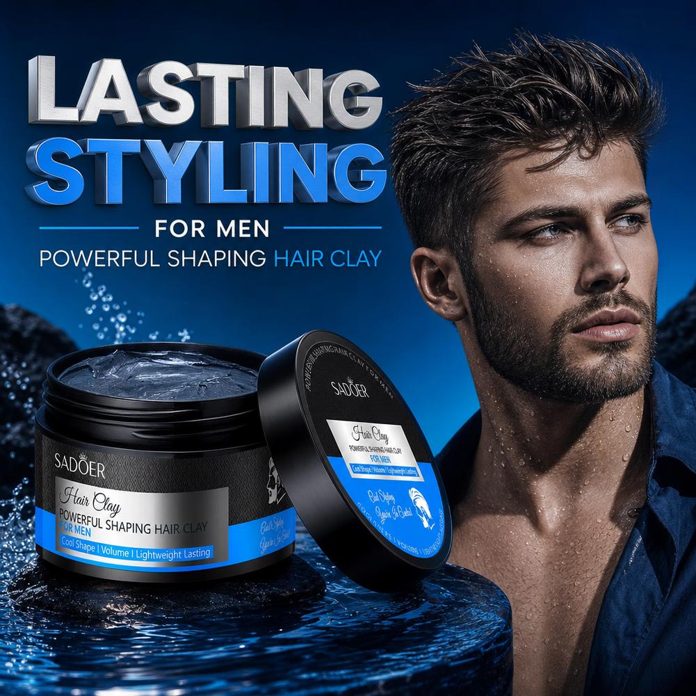Men's Hair Styling Clay Strong - Men'S Grooming & Health Made Simple recension och pris