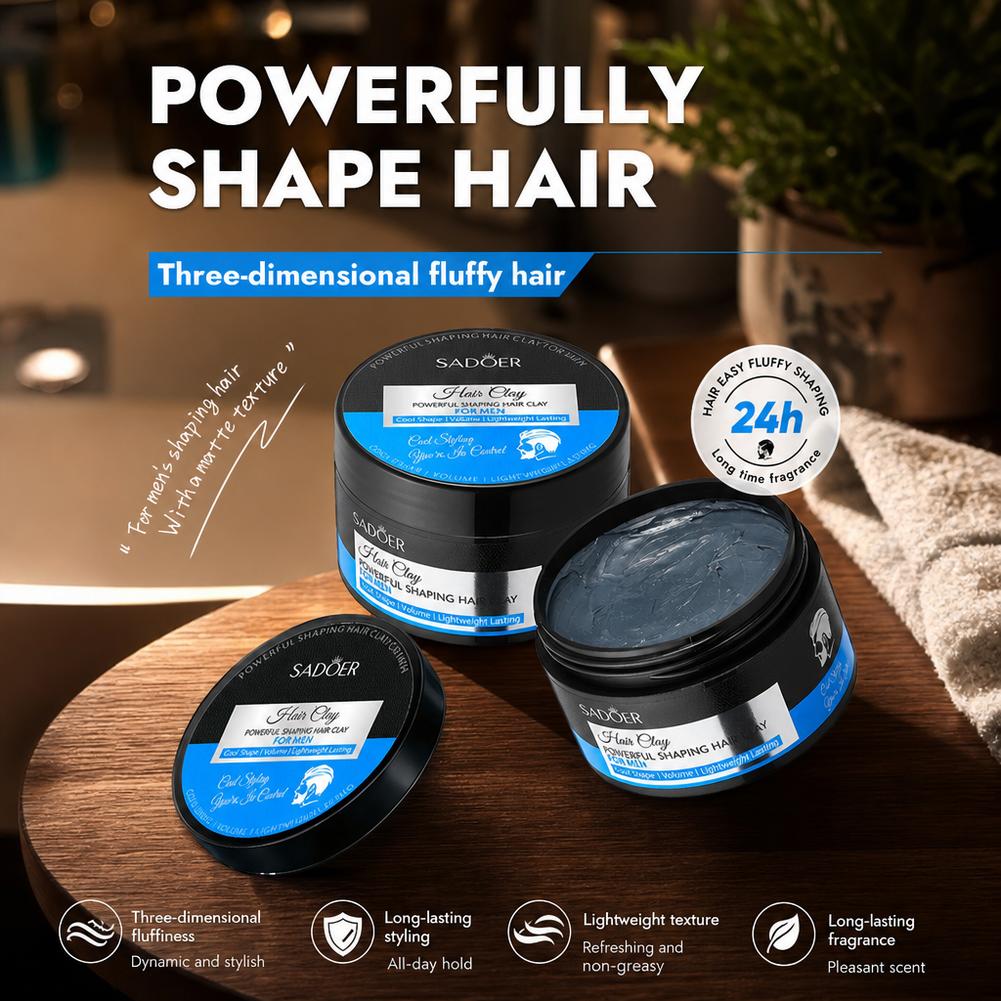 Men's Hair Styling Clay Strong - Men'S Grooming & Health Made Simple recension och pris