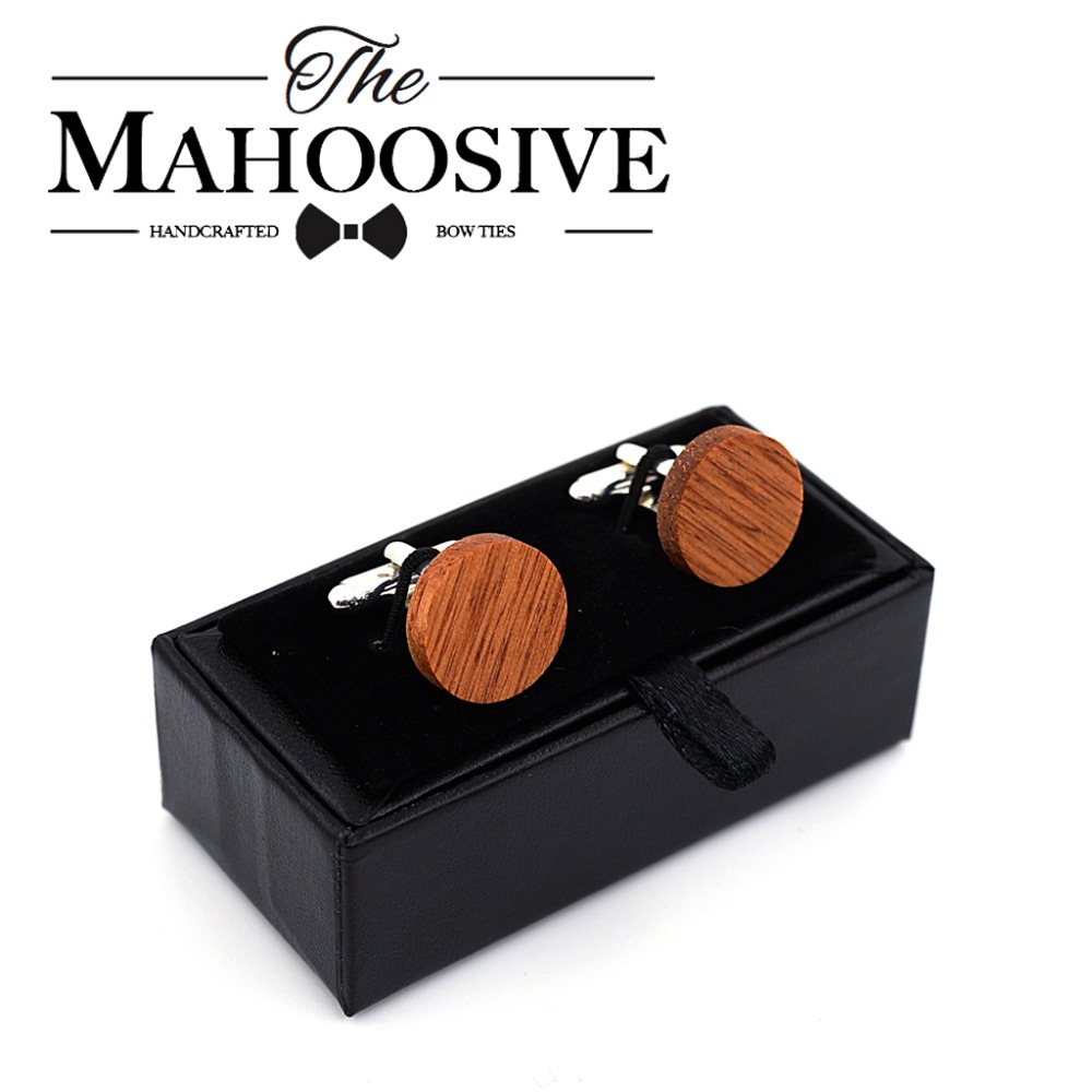 MAHOOSIVE Wooden Cufflinks Wed - Mens Grooming Box recension och pris