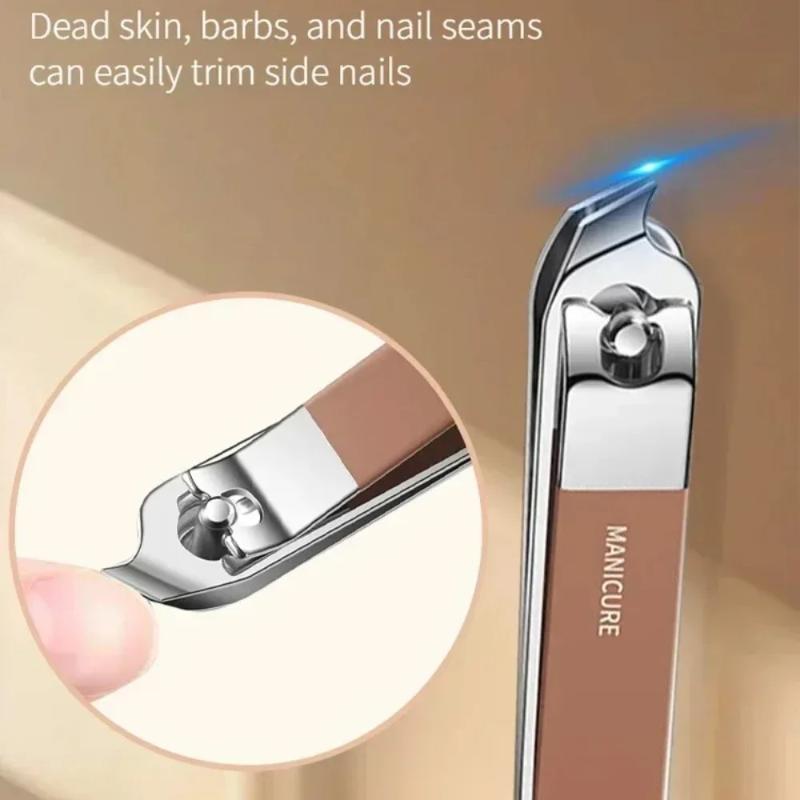 Nail Care Kit Anti-Splatter Ma - Mens Grooming Kit Case recension och pris