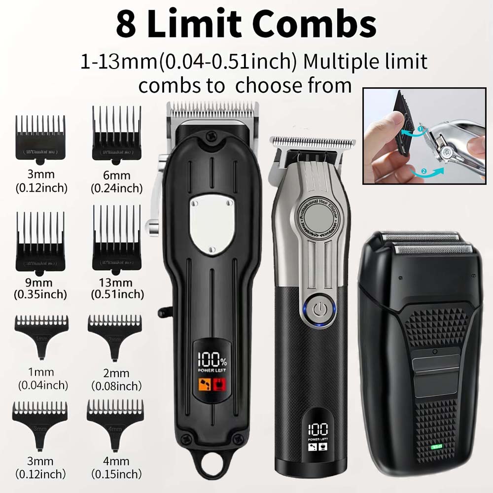 Professional Hair Clipper Set  - Men'S Grooming Product recension och pris