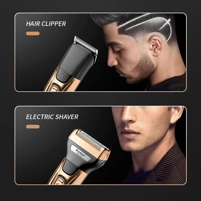 KEMEI 3IN1 GROOMING KIT ELECTR - Men'S Grooming Hair And Body Wash recension och pris