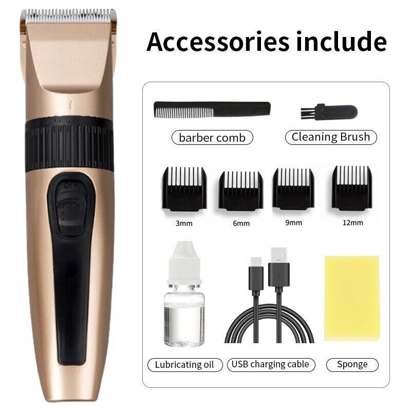 Professional Cordless Hair Cli - Beard Trimmer Cordless recension och pris