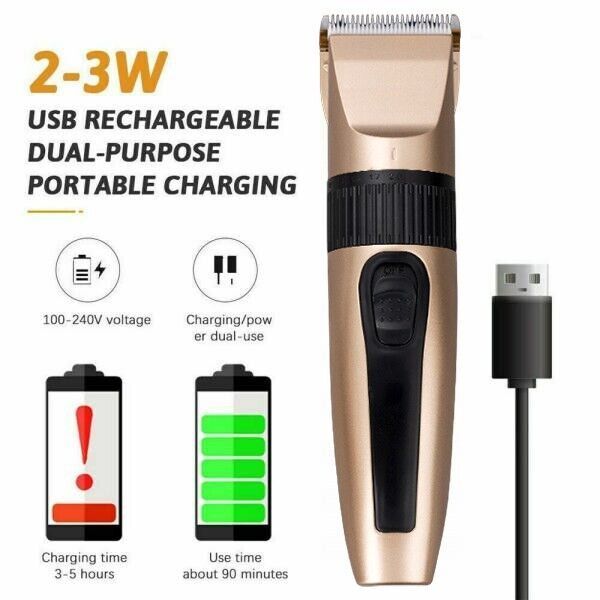 Professional Cordless Hair Cli - Beard Trimmer Cordless recension och pris