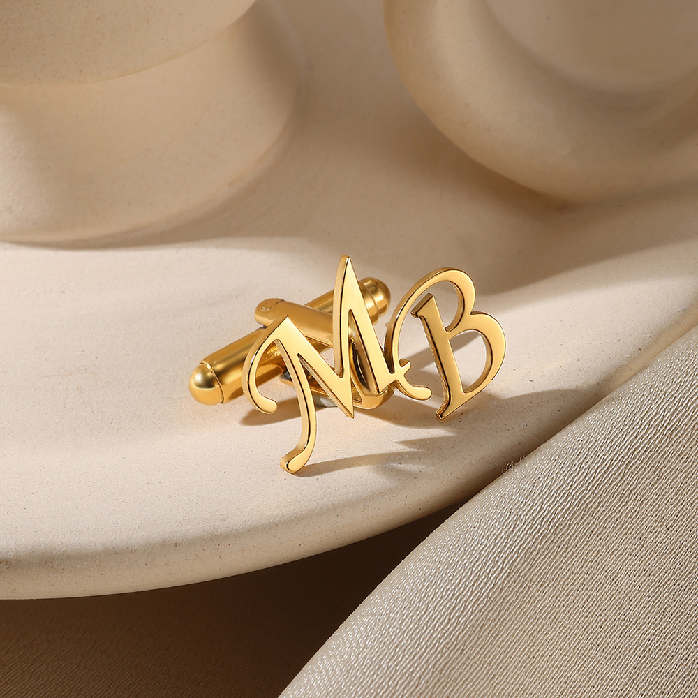 Customized Initial Letter Cuff - Men'S Grooming & Health Made Simple recension och pris