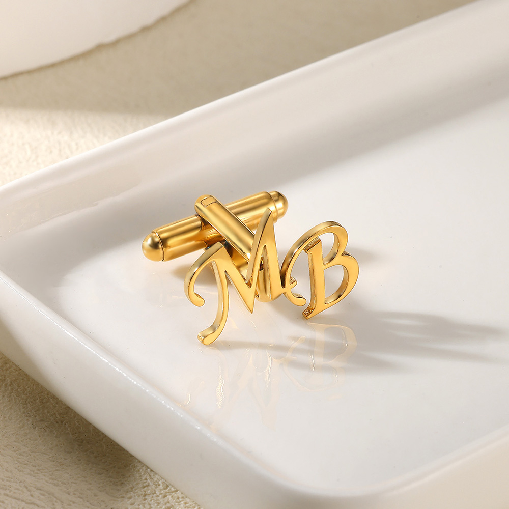 Customized Initial Letter Cuff - Men'S Grooming & Health Made Simple recension och pris