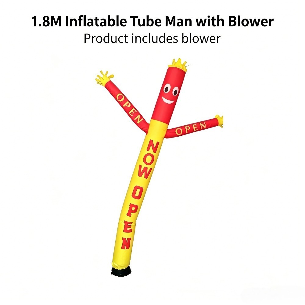 1.8M Inflatable Waving Tube Ma - Men'S Grooming House recension och pris