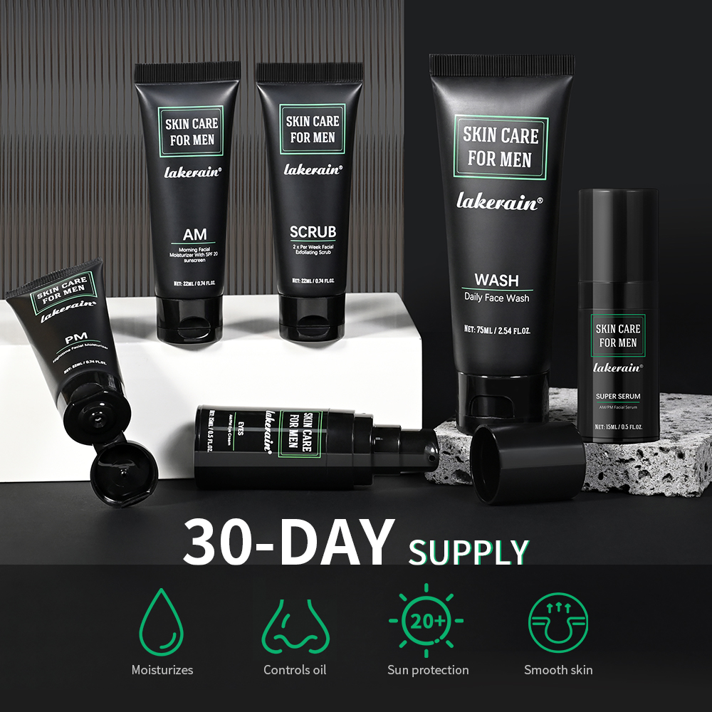 Men Skincare Kit Deep Cleansin - Mens Grooming Kit Gift recension och pris