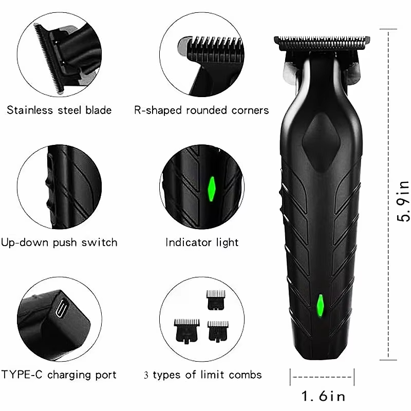OMUONE Professional Barber Cor - Beard Trimmer Cordless recension och pris