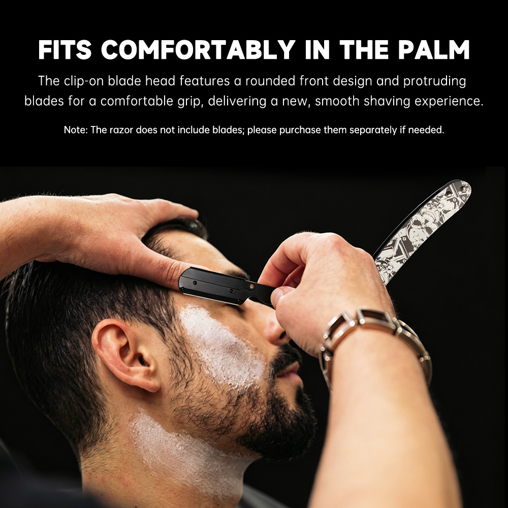 Vintage Skull Art Print Handle - Men'S Grooming Eyebrow Trimming recension och pris