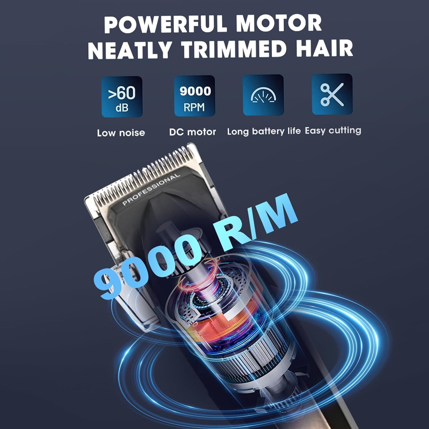 VGR Hair Trimmer Professional  - Men'S Grooming Hair And Body Wash recension och pris