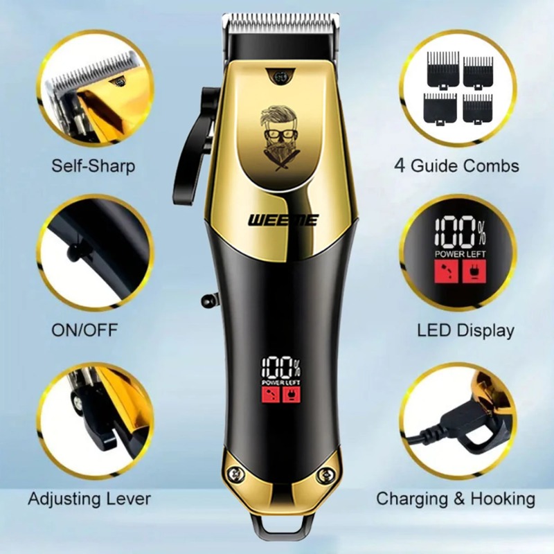 T9 Cordless Beard Trimmer Hair - Men'S Grooming Product recension och pris