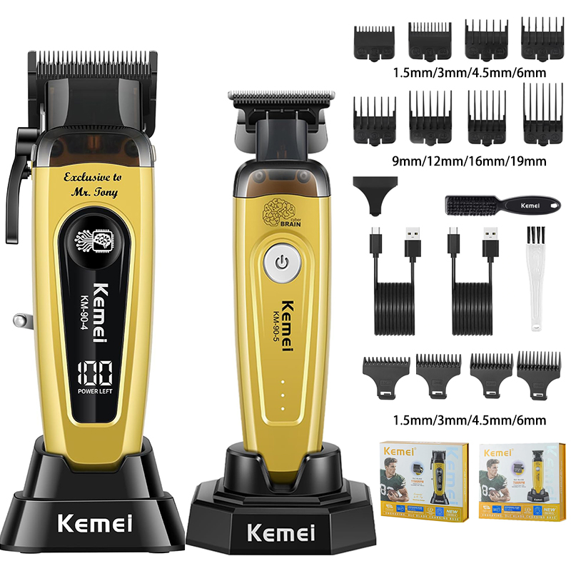 KEMEI Men's Hair Trimmer, Cord - Beard Trimmer Cordless recension och pris
