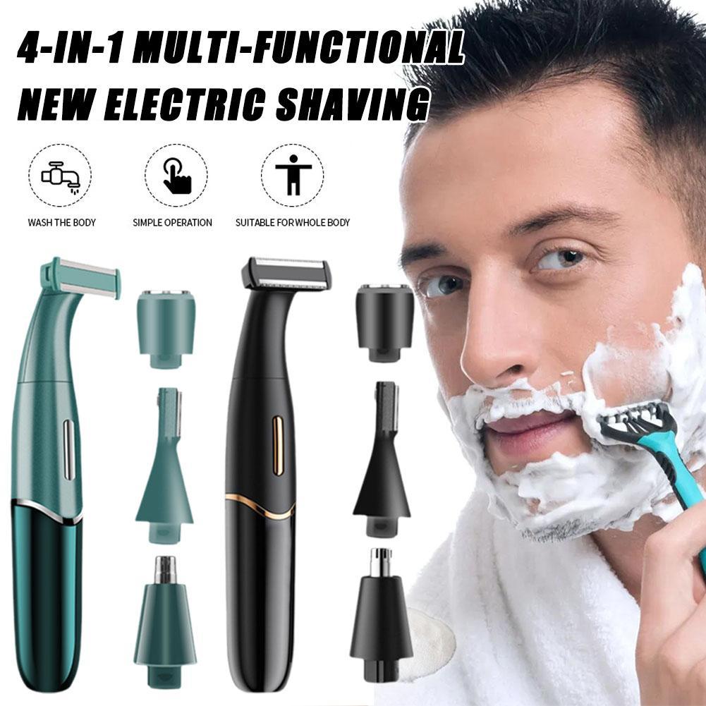 3 In 1 Electric Shaver Men Bea - Men'S Grooming Eyebrow Trimming recension och pris