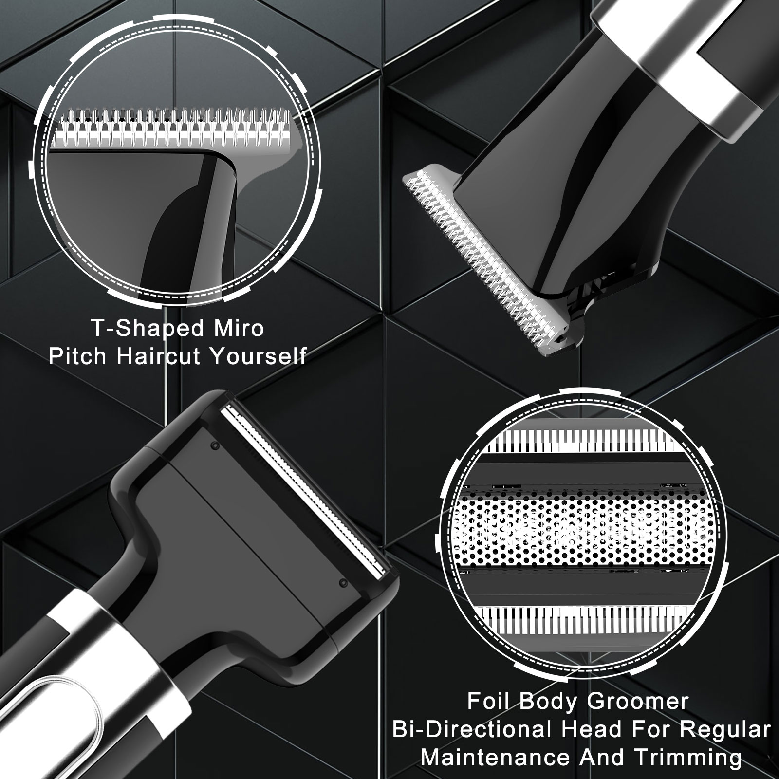 Surker 4-in-1 Shaver for Men G - Men'S Grooming Hair And Body Wash recension och pris