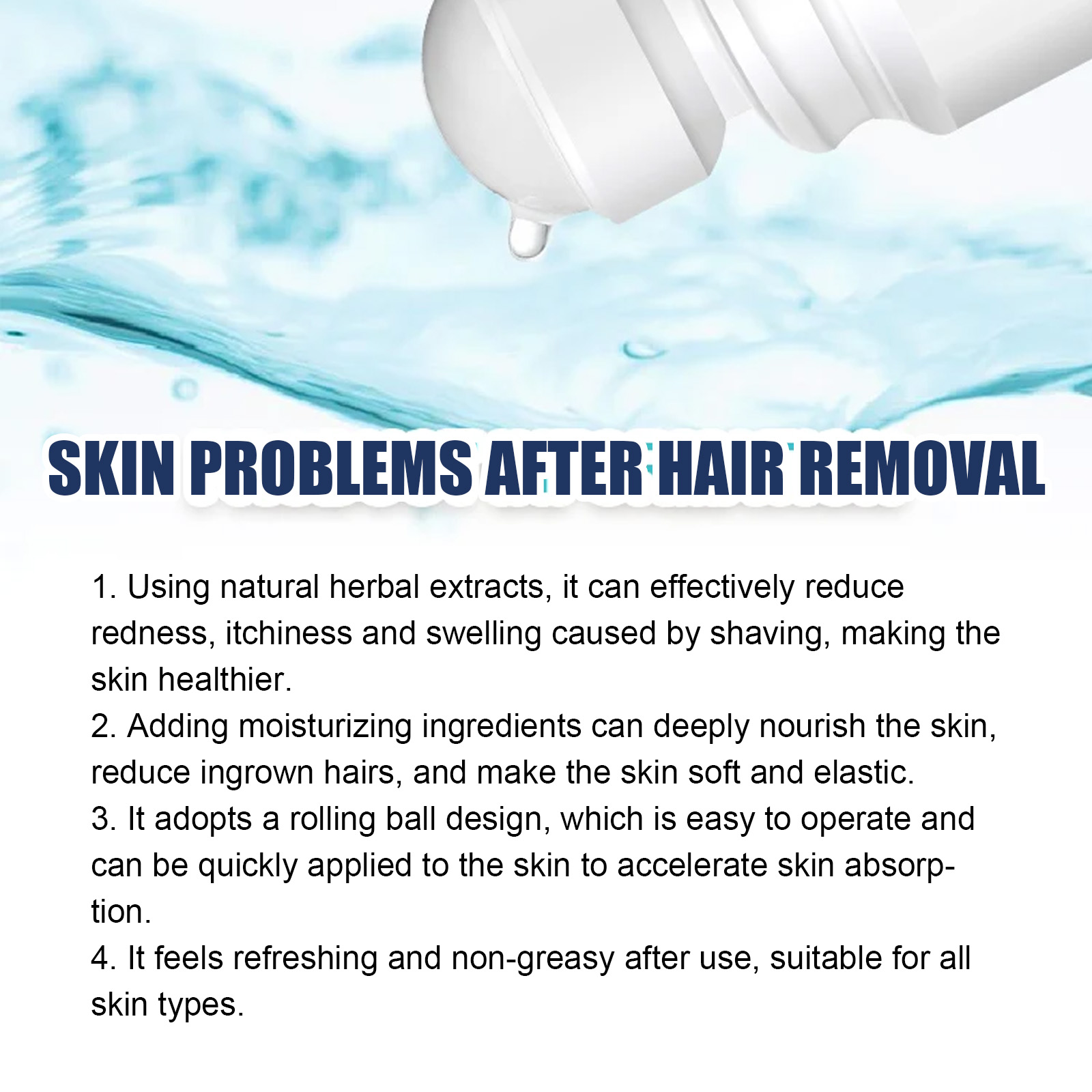 After Shave Repair Lotions Pre - Ingrown Hair Serum recension och pris